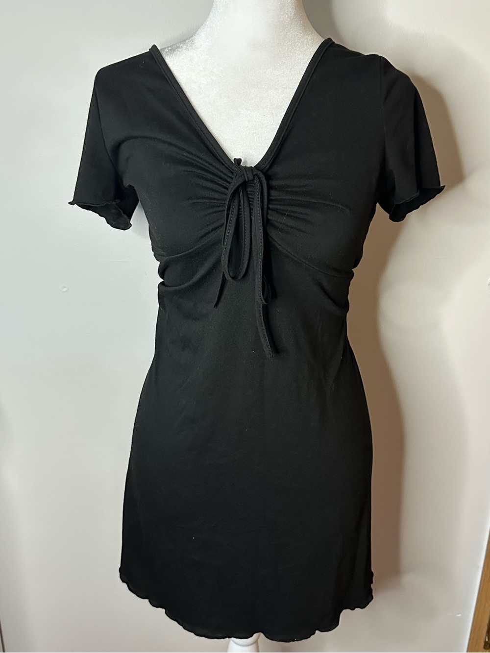 Dolls Versatile Strap Essential Everyday Stylish Black Mini Dress- Womens - Picture 4 of 4